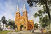 Painting exhibition shows French artist’s love for Vietnam